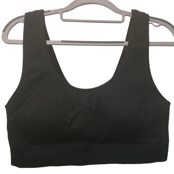 Torrid Curve Black Ribbed No Underwire Bundle of 3 Women's Sports Bra 3 - 3X - Picture 1 of 6